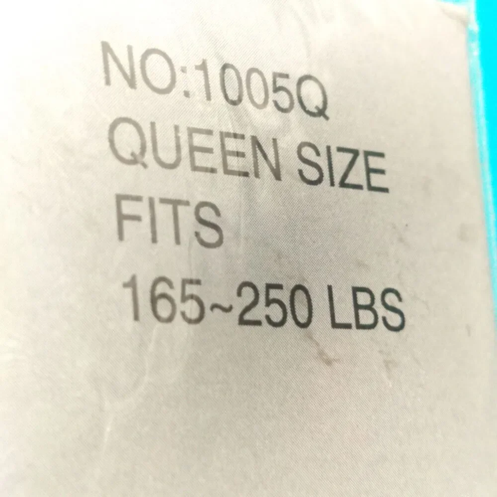 Sheerly Touch-Ya Fancy Fishnet Pantyhose Queen Size Black Lycra Spandex New